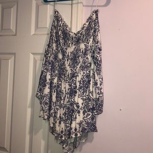 Off the shoulder romper